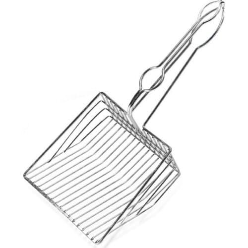 Pet Cat Litter Scoop Pooper Scoopers Metal Puppy Kitten Cozy Sand Scoop Shovel Pet Cat Toilet Products Pet Cleanning Supplies