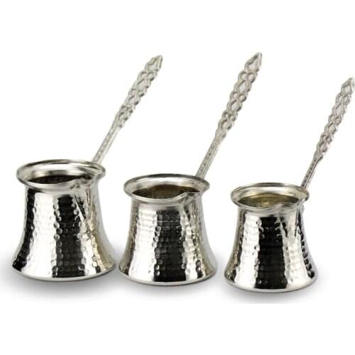 Morya Copper Turkish Coffee Pot Pitcher Cafetera Stove Top Coffee Maker Espresso Pour Over Coffee Pots Moka Pot Kettle Barista