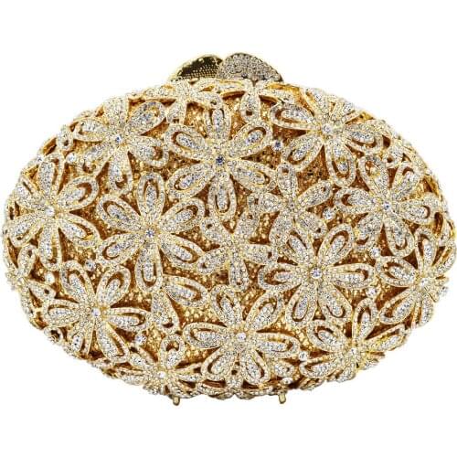 Fashion Green Crystal Rhinestone Wedding Bridal Luxury Purse Mini Handbags with Chain Women Prom Pouch Party Purse SC642