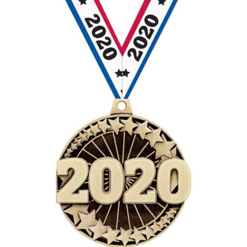 New 2020 running medal