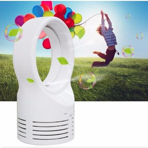 New 1Pc Portable Mini USB Fan Cooling Bladeless Air Conditioning Home Office Mini USB Fan
