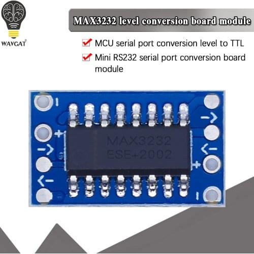 Free shipping 10PCS The mini RS232 MAX3232 turn TTL level conversion board serial conversion module.We are the manufacturer