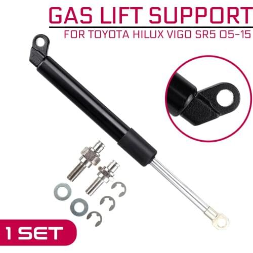 For Toyota Hilux Vigo SR5 2005-2015 Car Rear Trunk Tail Lift Supports Gas Strut Rod Arm Shocks Strut Bars Damper Replace