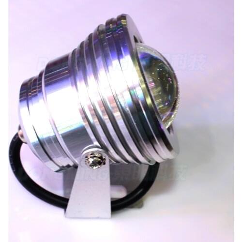 Convex Lens led pool lights underwater 60 angle Swimming Pool lights red/green/blue IP68 waterproof 10W 12V underwater LED Lamps