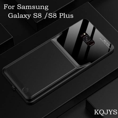 KQJYS Portable PowerBank Battery Charger Cases for Galaxy S8 Plus Battery Case Battery Charging Power Case for Samsung Galaxy S8