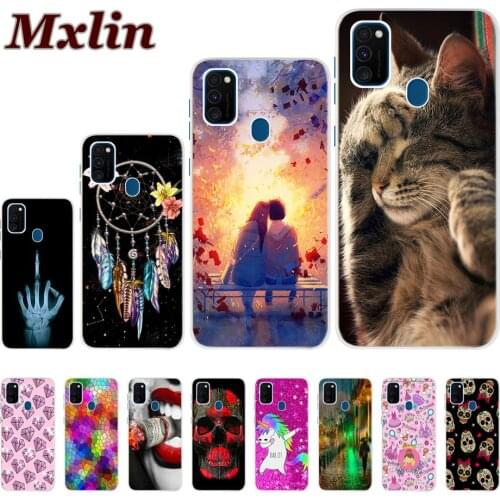 For Samsung Galaxy M30s Case Silicone Luxury Dreamcatcher Printed Soft Cover For Samsung M31 M21 M21s M30s M 30s SM-M307F Fundas