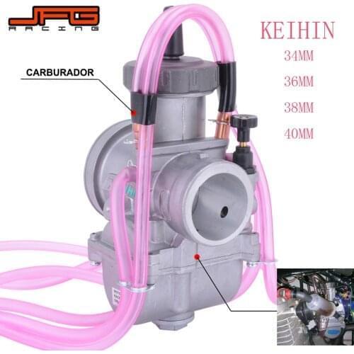 Motorcycle Universal 34mm 36mm 38mm 40mm PWK Carburetor Carburador For Keihin Mikuni Koso For ATV Quad Dirt Bike Motocross