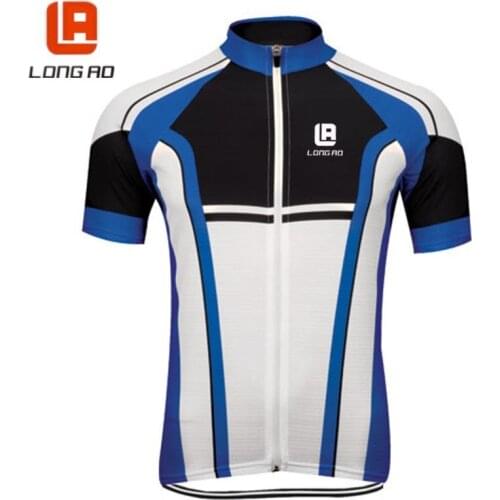 LONG AO Summer Short Sleeve Cycling clothing Mountain Bike Clothing Breathable Bicycle Jerseys Clothes Maillot Ropa Ciclismo