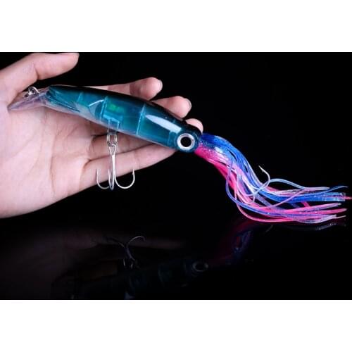 WALK FISH 1PCS 14cm 40g Fishing lures Fishing Tackle Minnow Crankbait 6 Colors Available Squid Lures Fishing Bait Pesca 2-4m