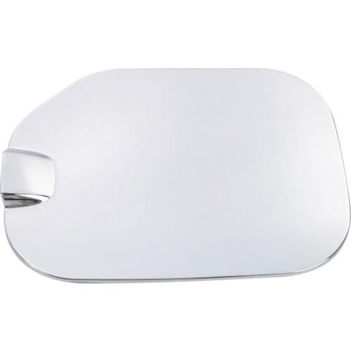 For Ford F150 F-150 2021 Car Fuel Tank Cover Trim Fuel Gas Cap Tank Protective Sticker Exterior Accessories, Silver