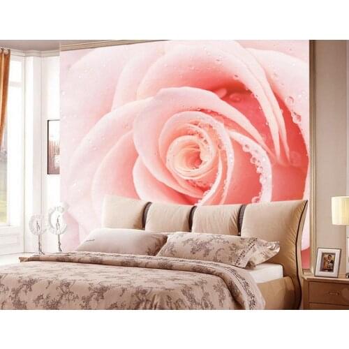 3d customized wallpaper Rose bedside murals photo wall murals wallpaper Home Decoration flower wallpaper