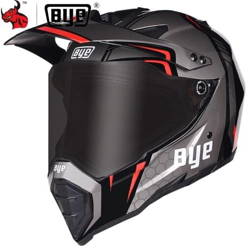 BYE Motorcycle Helmet Motocross Helmet casco moto Motorbike Racing Moto Helmet Biker Full Face Helmets ECE DOT Certification