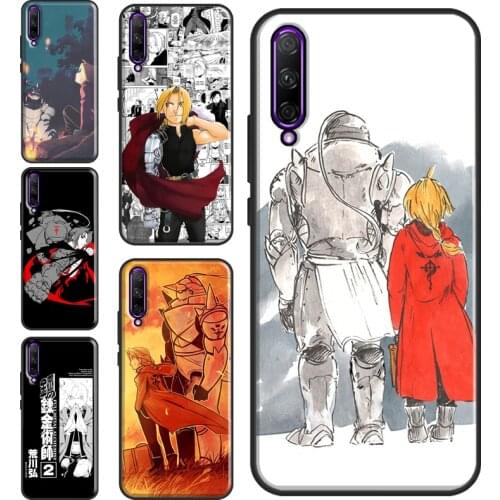 Edward Fullmetal Alchemist Case For Huawei Nova 5T 3 2 Y3 Y5 2017 Y6 Y7 2018 Y9 Prime 2019 Y7A Y6P Y5P 2020 Y9S Cover