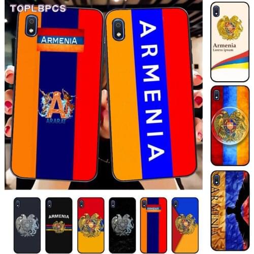 TOPLBPCS Armenia Armenians Flag Luxury Unique Phone Cover for Samsung A10 20s 71 51 10 s 20 30 40 50 70 80 91 A30s 11 31 21