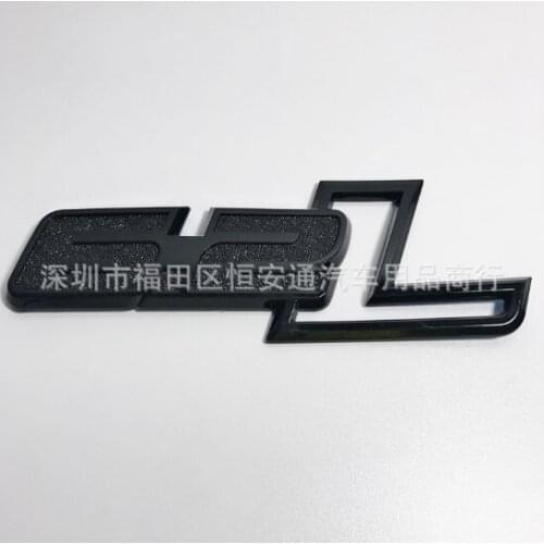 3D Black 6.2L Emblem Auto Car Fender Side Badge Decal Stickers Trunk Rear 150