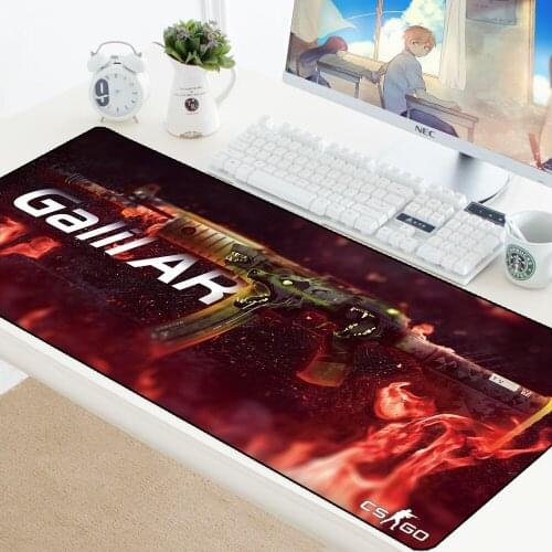CS GO Gaming Mouse Pad Large Non-slip Keyboard Mouse Mats Hyper Beast AWP Boyfriend Gift Overlock Edge Big XL Gaming Mouse Pad