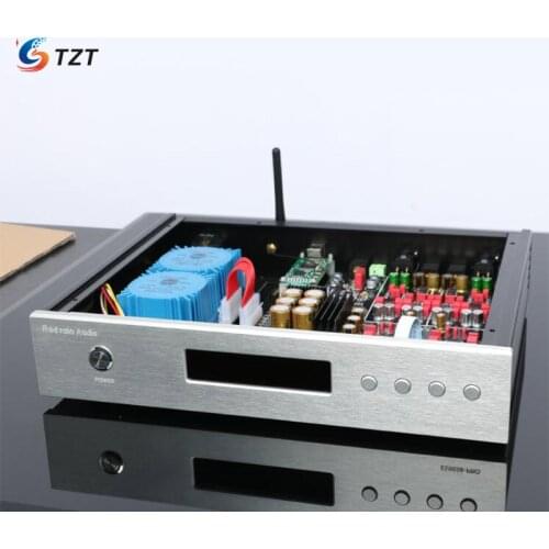 TZT HIFI audio DAC Decoder Dual ES9038PRO Decoder Balanced DAC Earphone Bluetooth 5.0 Optical Fiber Decoding