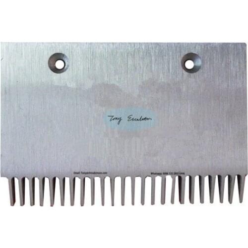 LG SIGMA OTIS Escalator DSA2000904-A Comb ALuminium L198MM W139MM Hole Pitch 110MM Right 23Teeth