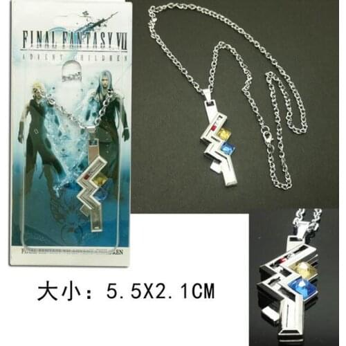 Final Fantasy 13 Lightning Eclair Farron necklace COSPLAY props gift cartoon anime Alloy necklace