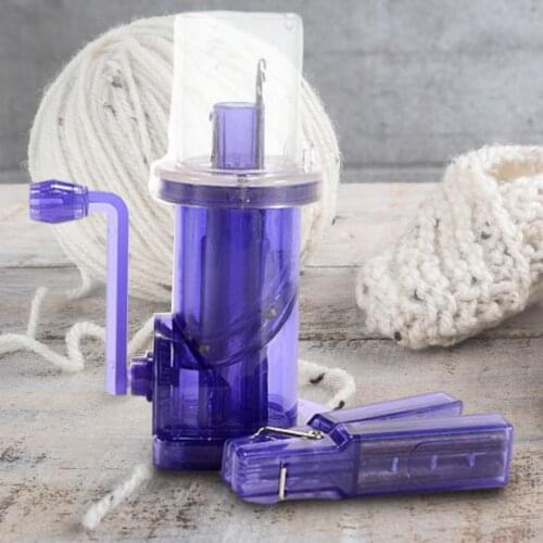 Hand Woven Tool DIY Knitting Machine Embellish Hand Knit Loom Spool Knitter Embellish Craft Bracelet Woven Knitting Machine