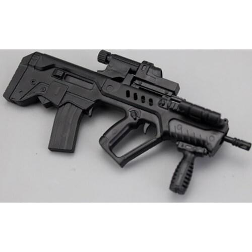About 11CM Doll Weapon Model Tavor 1:6 Soldier Accessories Ob Doll Scene Props 12 Inch action figure Toy Accessories In Stock