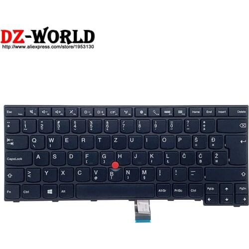 New Original SI Slovenian Keyboard for Lenovo Thinkpad E450 E450C E455 E460 E465 Laptop Teclado 04X6126 04X6206 04X6166