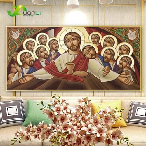 New Design Jesus Christ Figure Abstract Oil Painting Home Decor Canvas Wall Pictures For Living Room HD Print Posters Artworks
