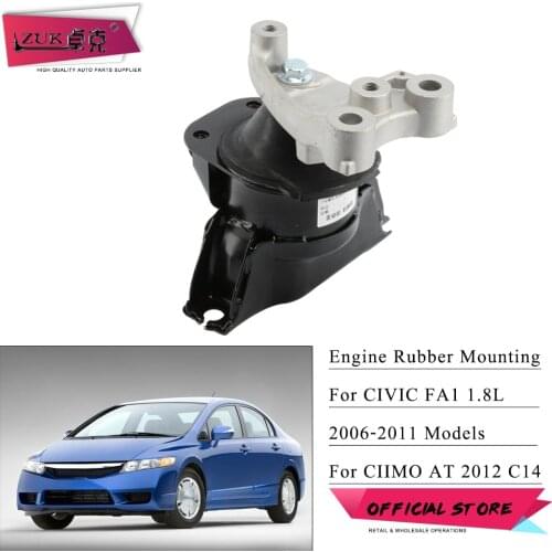 ZUK For HONDA CIVIC FA1 FD1 2006 2007 2008 2009 2010 2011 AT 1.8L Engine Front Rubber Mounting Assembly