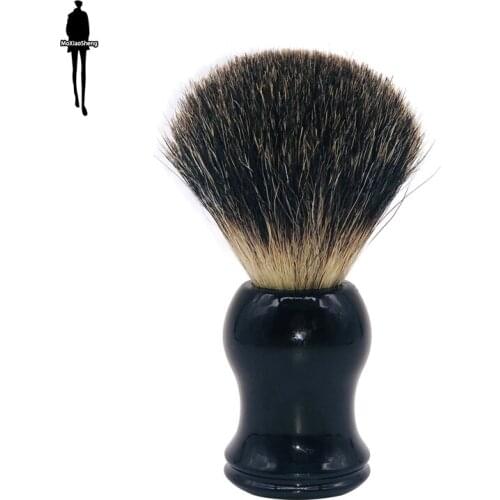 Beard brush dog hair brush hair salon mens facial beard cleaning appliances shaving tools razor resin handle