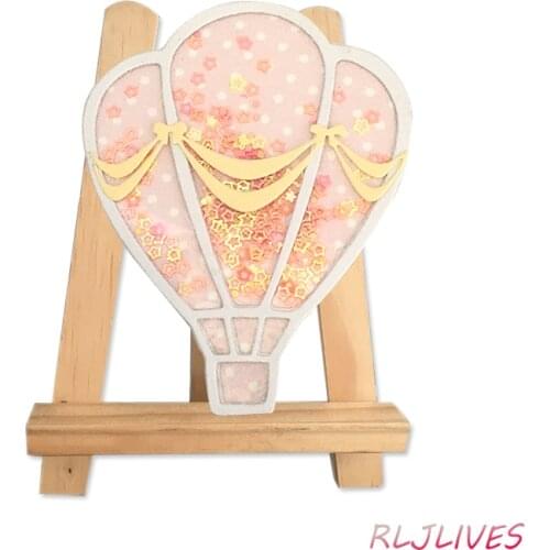 Hot Air Balloon Shaker Metal Cutting Dies Stencils for Scrapbooking Stamp/photo album Decorative Embossing DIY Paper Cards