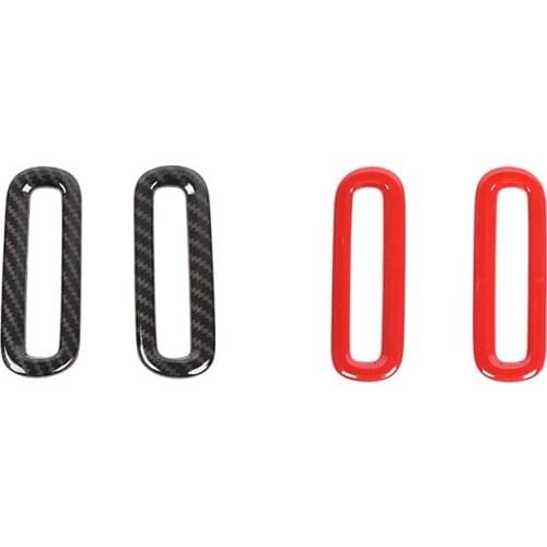 Car Door Air Vent Frame Cover Trim Sticker Decor ABS for Ford Mustang 2010 2011 2012 2013 2014