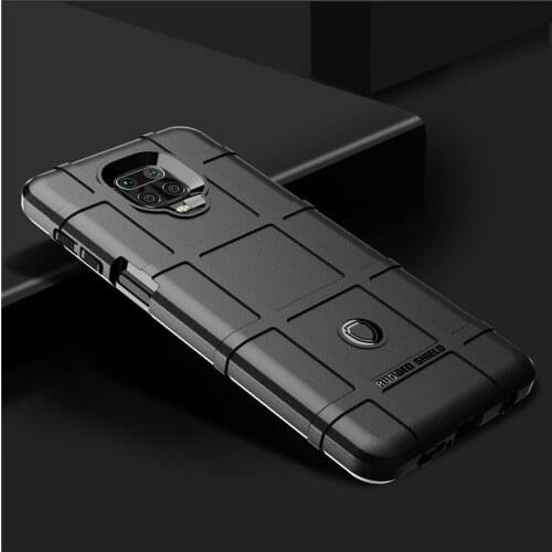 Note9 Cases For Xiaomi Redmi Note 9s Armor Military Protect Rugged Shield TPU Back Cover For Redni Note 9 Pro Max Case Silicone