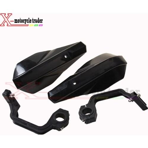Black colors Plastic Handle bar Brush Hand Guards Handguard Protector Protection Dirt Bike Bike Motorcycle Motocross ATV