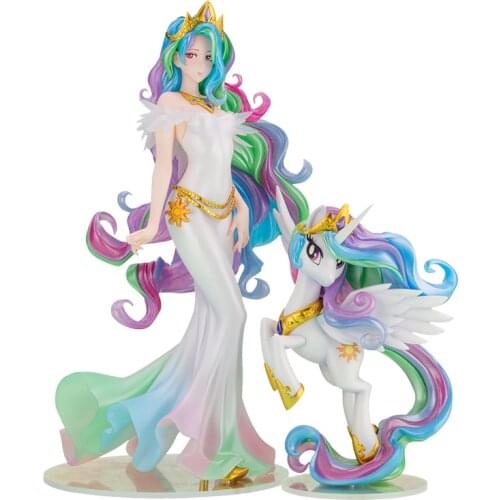 Pre-Sale Kotobukiya My Little Pony Princess Celestia Beautiful Girl Statue Anime Character Desktop Decoration Collectibles Model