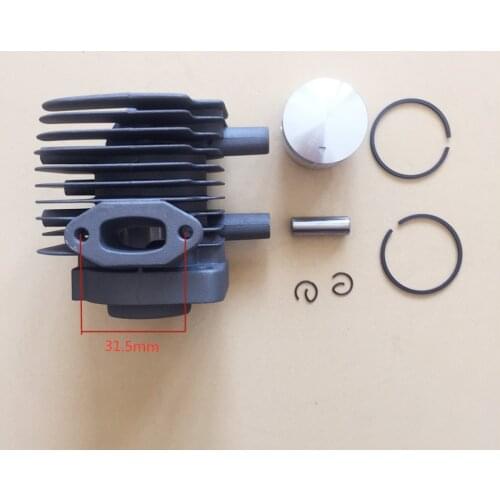 Cylinder Piston Kit 32MM 20016-12112 for Shindaiwa DH230 C230 AH230 AH231 AHS231 LE230 LE231 P230 P231 TCX230 X230 T231 M230 etc