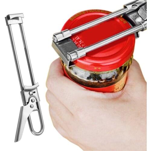 Multifunctional Adjustable Stainless Steel Can Opener SCIE999