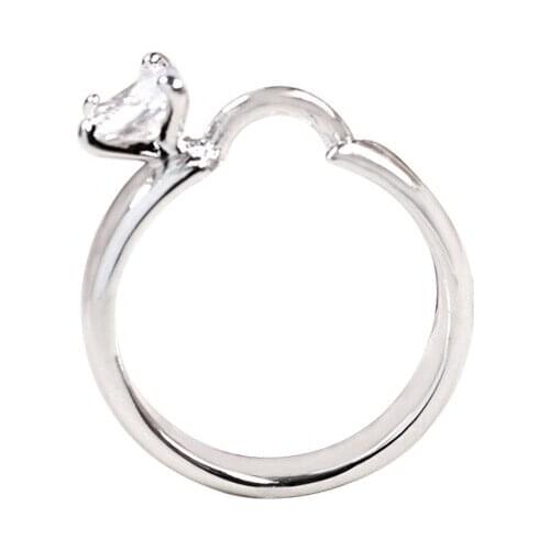 New Valentines Day Gifts in 2021 Japan and South Korea Simple Irregular Fashion Couple Element Ring Female