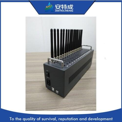 Sending bulk sms ! MTK modem pool 16 port bulk sms gsm modem / 2g gprs usb modem quad band