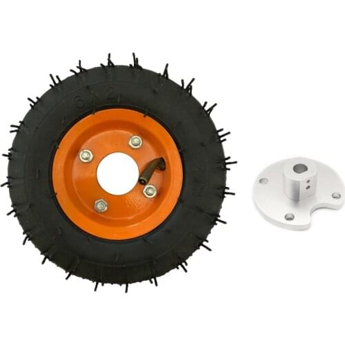 90KG Payload 6 Inch 150mm Drive Inflatable Wheel 4 Layers Thickened Rubber Tires Inflatable Wheel Drive Wheel DIY Robot Toy Part