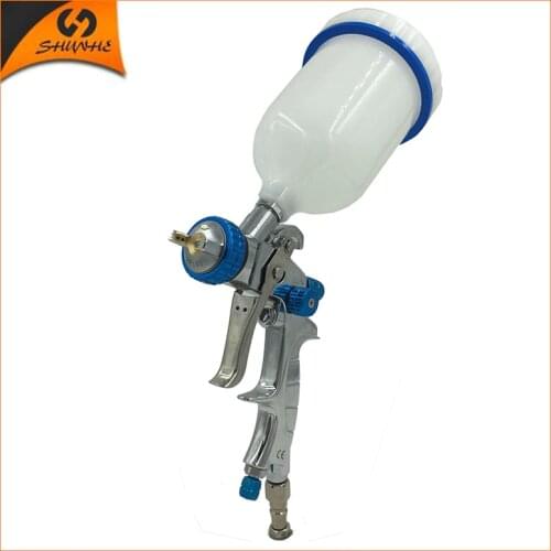 SAT1215 HVLP gravity feed stainless nozzle hvlp paint spray gun