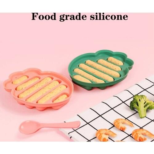 Sausage Silicone Diy Baking Tool Hot Dog Mold High Temperature Resistant Barbecue Sausage Ham Maker Mold Homemade Kitchen Tools
