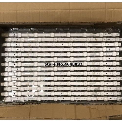 New 5set=10 PCS 8LEDs 600mm LED backlight strip for LG 32LJ510U HC320DXN-ABSL1-A142 SSC_32LJ61_HD S SSC_32LJ61_HD_8LED