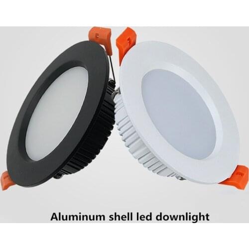 LED Downlight 220V Spot LED downlight 3W 5W 7W 9W 12W 15W 18W 21W 24W 30W 36W Recessed CRI>80 LED Ceiling Downlight Light