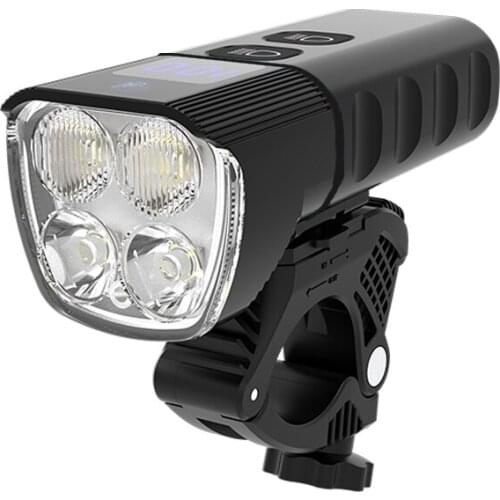 1600LM Bike Light Front USB Rechargeable Light MTB Bike Light Power Bank Flashlight Waterproof Bicycle Headlight ,13 Lighting Mo