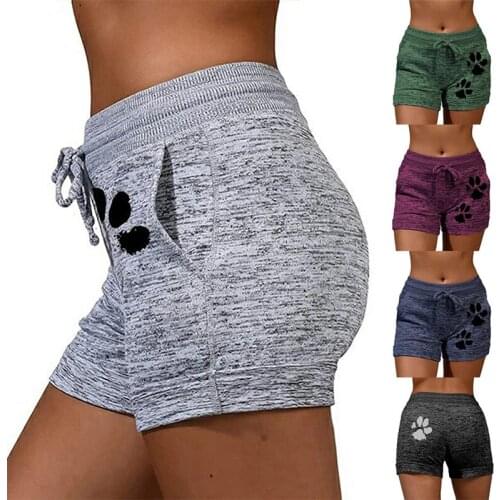 Creativity Print Lady Shorts Women Summer Womens Workout Hot Shorts Lace Up Drawstring Short Pants лоссины для фитнеса