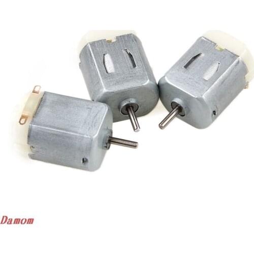 3pcs DC 3V-6V 130 Miniature DC Motor For Electric Toy Car Robot DIY Parts XinP