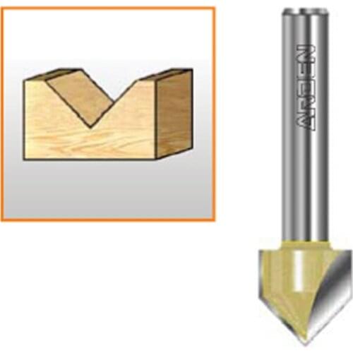 90 degree V type cnc cutting tools for slotting chamfering
