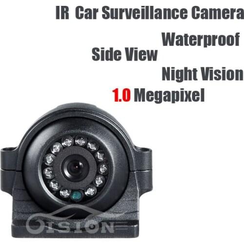 AHD 1.0MP School Bus Truck Side View Camera Left/right Waterproof IR Night Vision CCD Camera for Vehicle Lorry Vans Surveillance