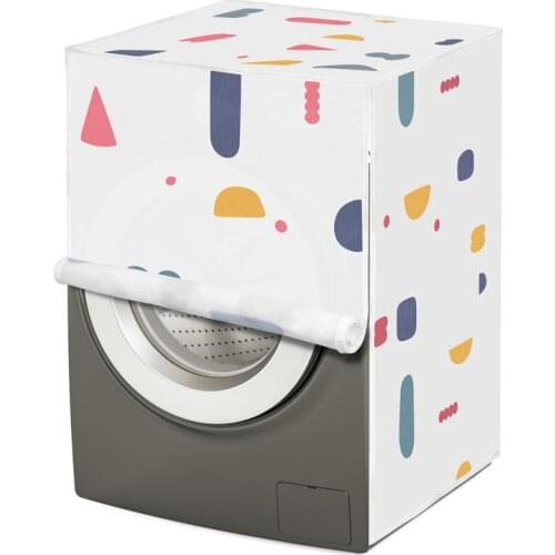 Wash Machine Cover Full Covered Washer/Dryer Cover Waterproof Dustproof Washing Machine Cover for Home Laundry