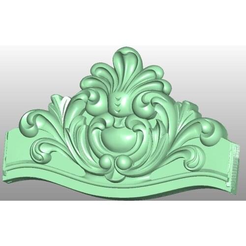 3D model STL format file for cnc router engraving furniture sofa cabinet chair leg pattern Artcam 823